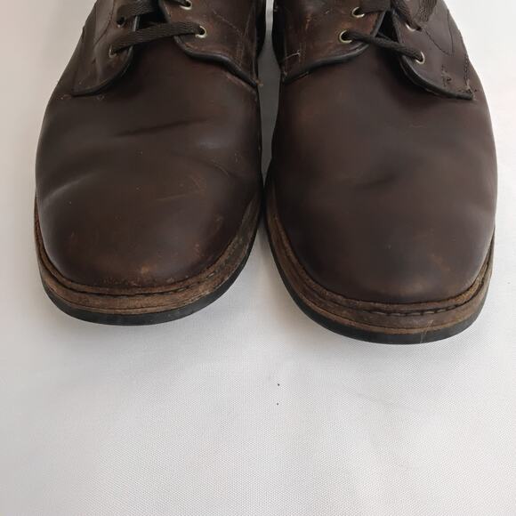 Allen Edmonds Higgins Mill Boot Men\'s 11.5 Lace Up Brown Leather Chukka #J5673 main image 9